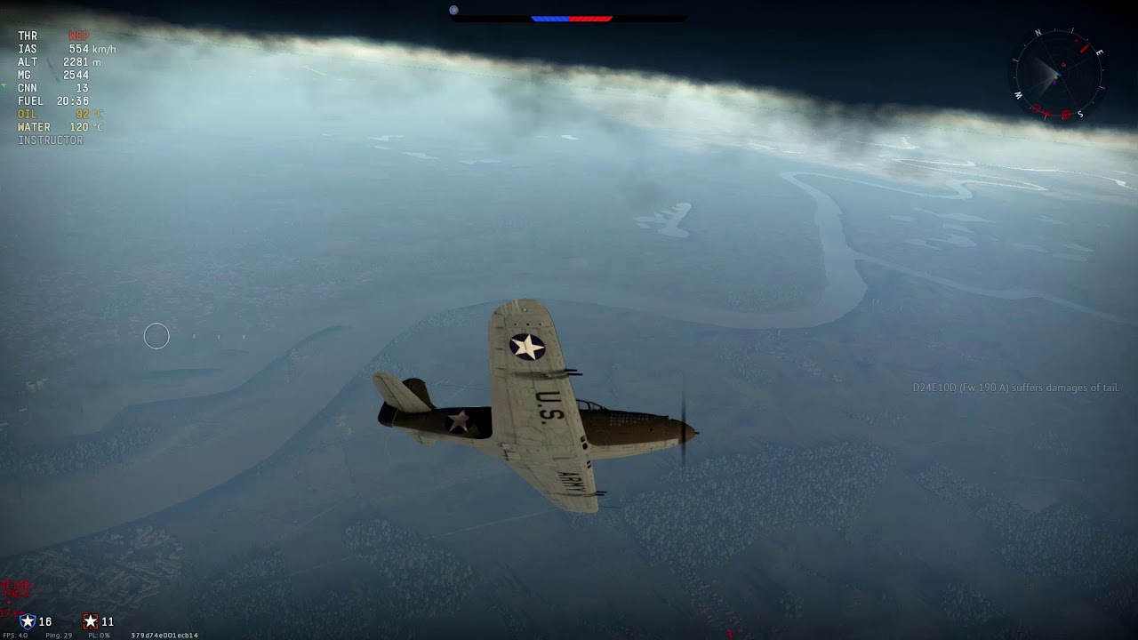 War Thunder P-39N Montage "Wingripper"