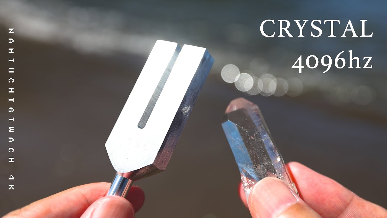 Crystal Tuner / 4096Hz × Himalayan crystal / Tuning Forks, Natural