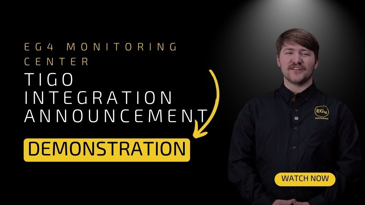 Setting Up Tigo Integration for Your EG4 Web Monitoring System
