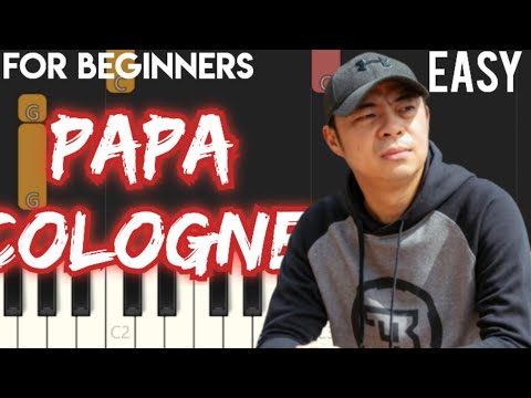 PAPA COLOGNE - PAROKYA NI EDGAR | SLOW & EASY PIANO TUTORIAL