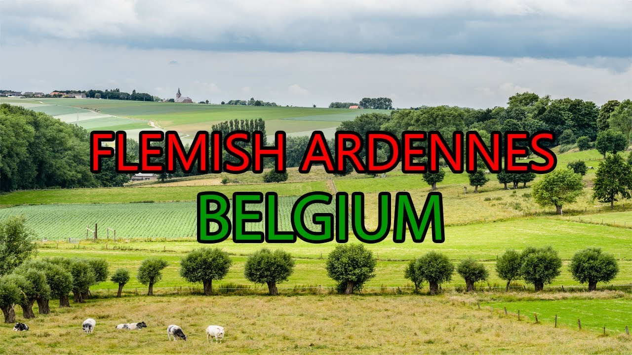 Flemish Ardennes in Belgium