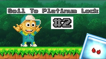 Soil to Platinum Lock #2: I GOT CRAB CLAWS! | Pixel Worlds