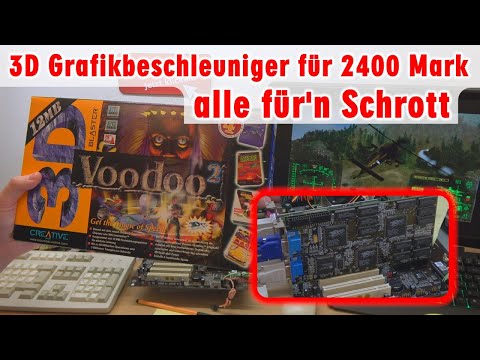 3D Grafikbeschleuniger Voodoo 2 von 3dfx ⭐ dann kamen ATI und Nvidia