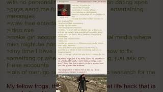 Greentxt #7 - Anon shares his secret life hack