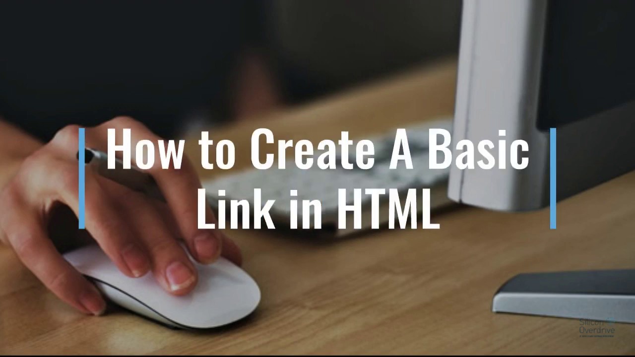 HTML Series: How to Create Links in HTML - YouTube