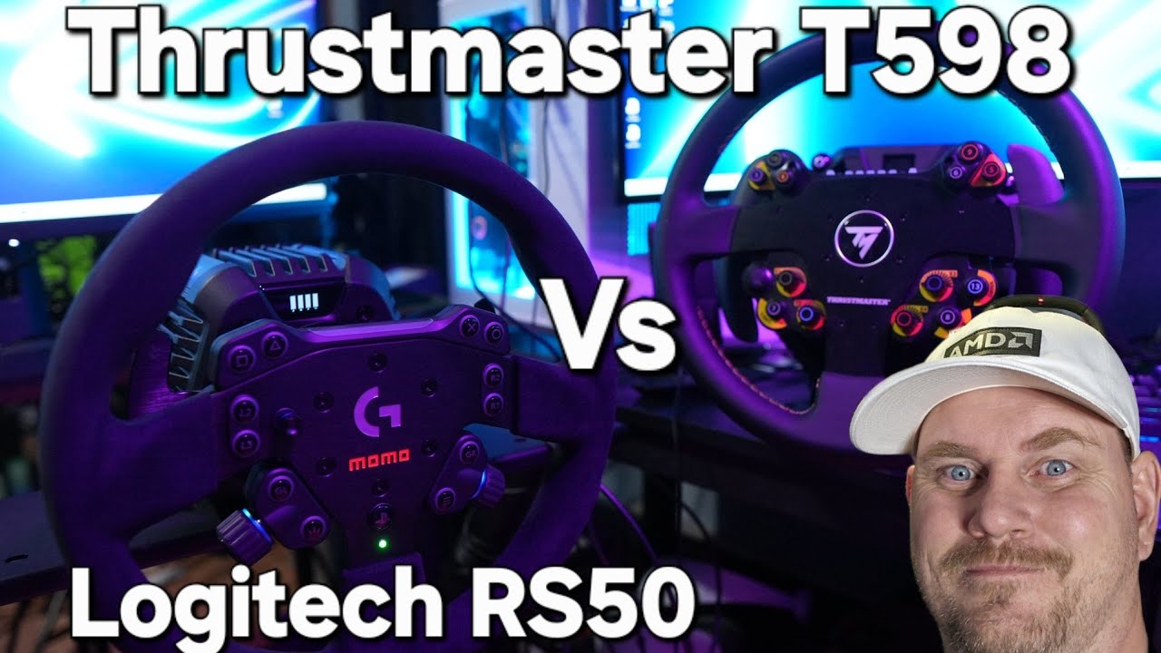 Logitech RS50 или Thrustmaster T598: какой из них лучше для вас?