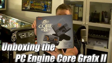 Unboxing a PC Engine Core Grafx II