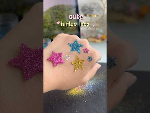 Cute Tattoo Ideas 😍✨Try this!✨#shorts #art #diy #craft #youtubeshorts