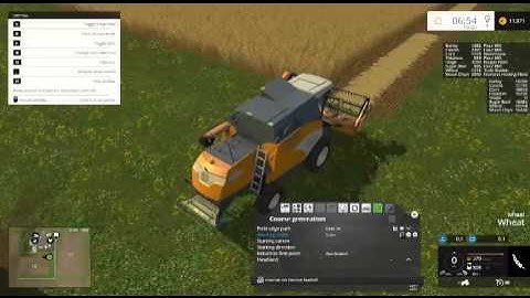 FS15 Harvest courseplay