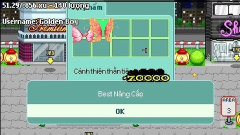 Quay số Vương Miện Hoàng Kim - Nâng cấp Cung Xanh Thần Thoại + Cánh Thiên Thần Tiên Bướm | Avatar 2D