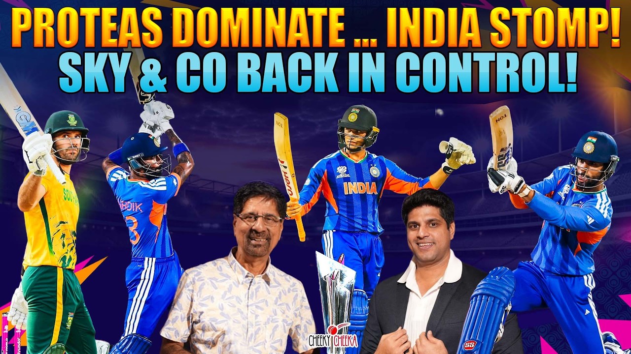 🔥 PROTEAS DOMINATE … INDIA STOMP! | SKY & CO BACK IN CONTROL! 🔥