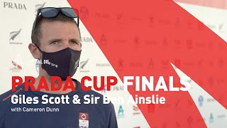 Prada Cup Finals - Post Day 3 Chats // INEOS Team UK