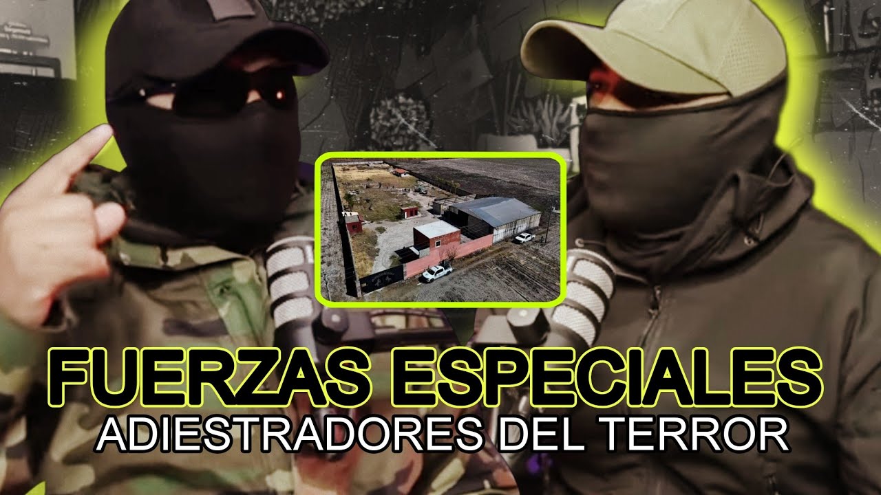 FUERZAS ESPECIALES ADIESTRADORES DEL TERROR | entre las tropas el podcast