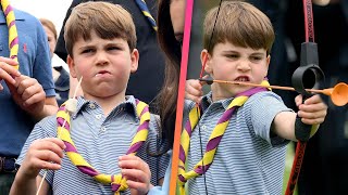 Prince Louis STEALS THE SHOW Eating S'mores and Practicing ARCHERY!