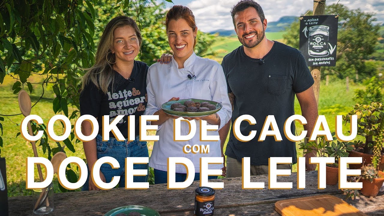 Cookie de Cacau com doce de leite ROCCA! | ROCCA #02