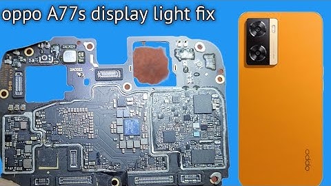 Oppo A77S display back light problem 100% solution | mobile r sikhe
