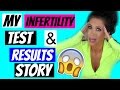MY INFERTILITY TEST & RESULTS | STORYTIME
