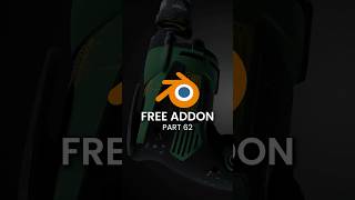 THIS BLENDER ADDON IS INSANE for 3D wear materials! #blender #b3d