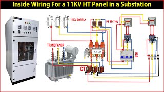 HT Switchgear Panel Wiring | Inside Wiring For a 11KV HT Panel in a Substation screenshot 5