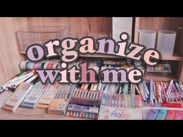 Washi Tape Storage and Organization