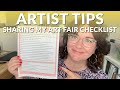 ARTIST TIPS: Art fairs! What you need to know before, during and after