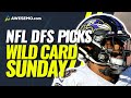 NFL DFS PICKS: THREE HOURS OF WILD CARD SUNDAY COVERAGE DRAFTKINGS & FANDUEL DAILY FANTASY 1/10