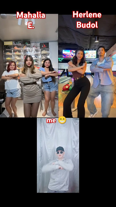 Let's get loud TikTok dance trend 10 - Herlene Budol vs. Mahalie E. #ytfeedshorts #shorts