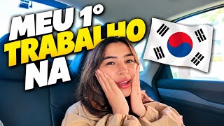 MY FIRST JOB IN KOREA! 🇰🇷