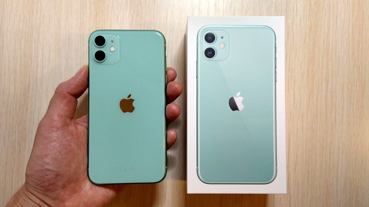 Iphone 11 Green Unboxing Youtube