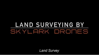 Drone Survey and Mapping | India
