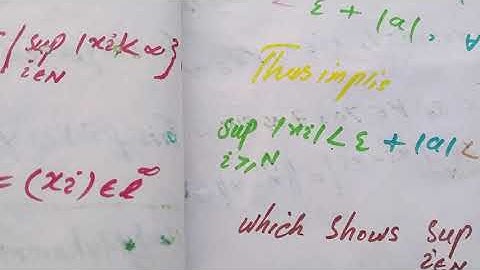 L infinity is Banach space?