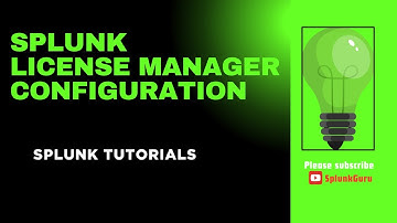 Splunk License Manager Configuration