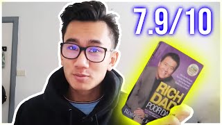 Rich Dad Poor Dad Book by Robert Kiyosaki and Sharon Lechter - 7.9/10 (HONEST BOOK REVIEWS)