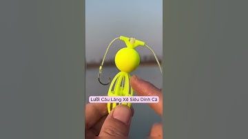 🐠 Lưỡi Câu Lăng Xê Thế Hệ Mới Siêu Dính Cá 🐠