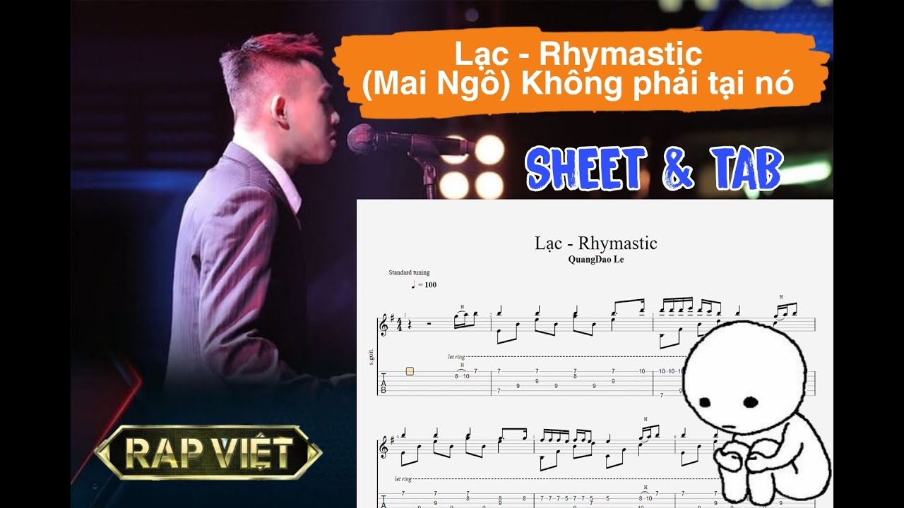 【TAB】 "Lạc - Rhymastic" | Full | Fingerstyle Guitar 【TAB】 "Lạc - Rhymastic" | Full | Fingerstyle Guitar