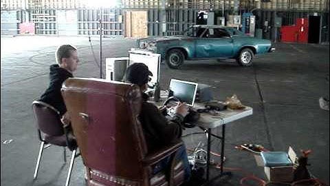 Prototype This: Real car controlled with Playstation driving controller testing #3