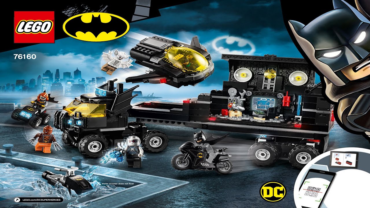 🦸 Инструкции LEGO 🦸 Супергерои 🦸 76160 🦸 Мобильная база Бэтмена 🦸