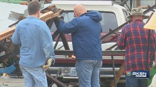 'A long road ahead': Dexter man left to clean up damage from severe weather