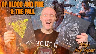 Of Blood And Fire & The Fall by Ryan Cahill Book Review & Reaction | Familiar Yet Fresh Fantasy