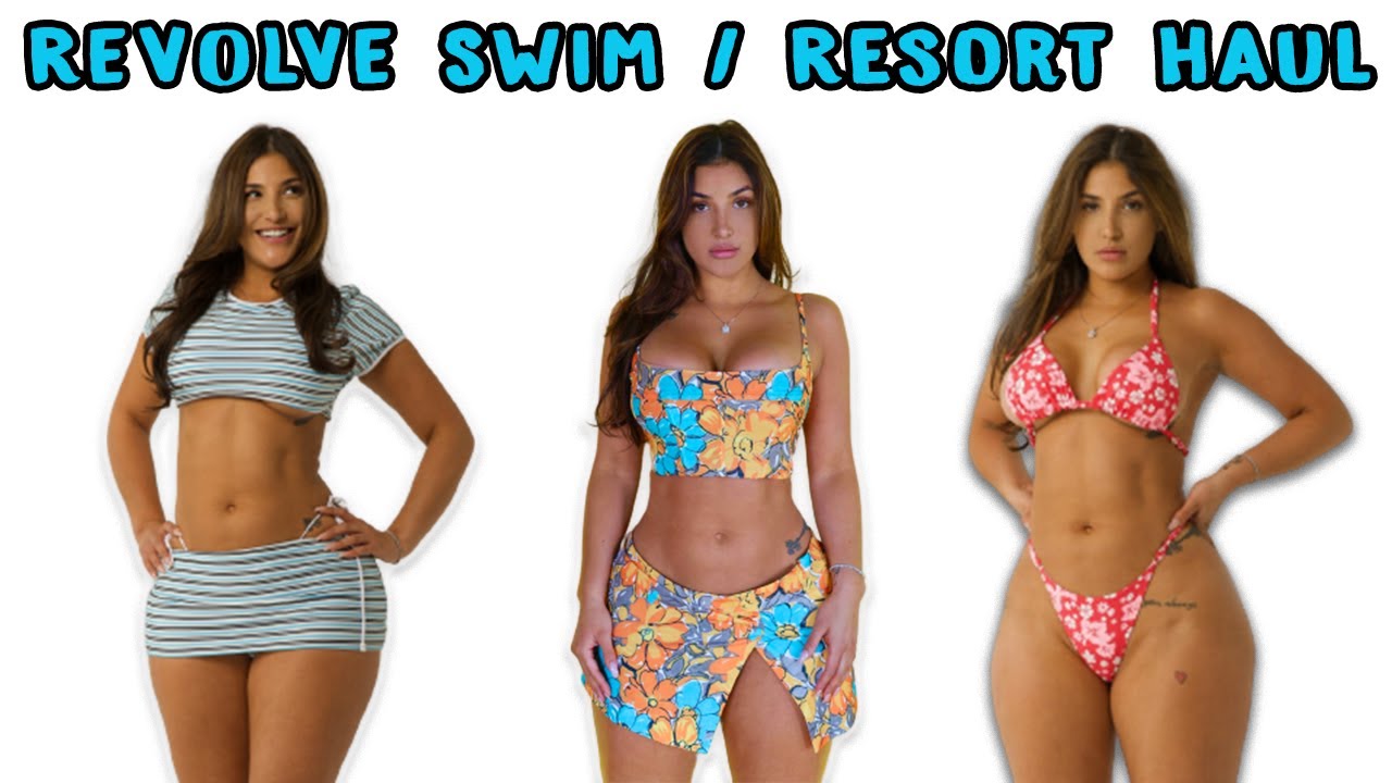 Revolve Swim / Resort Haul + GIVEAWAY!