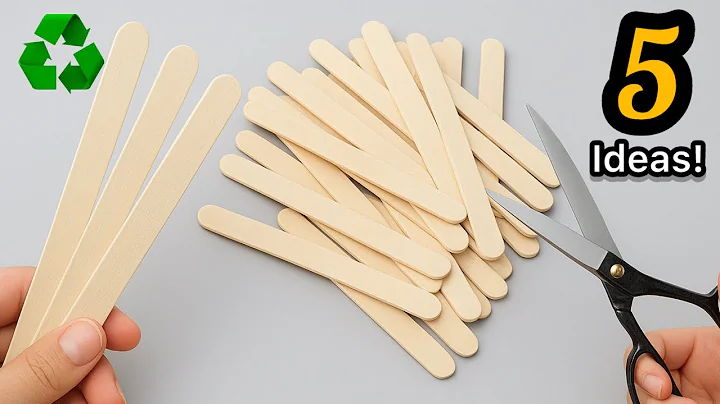 5 Amazing DIY Ice Cream Stick Crafts| Genius Popsicle Stick Hacks | Best Out of Waste Ideas