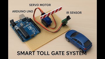 Arduino based smart toll gate system