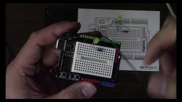 Tutorial - DFDuino Beginner Kit for Arduino - Project 01 Blinking an LED