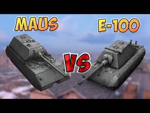 Видео: НА ЗАБИВ#29 | Какой немец лучше | Maus или E-100 | WoT Blitz | Zlobina Liza