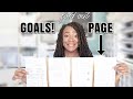 DIY 2020 Goals Fold Out Page! VISION BOARD For Your Planner At Home With Quita
