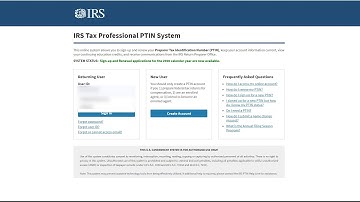 How to Renew your PTIN