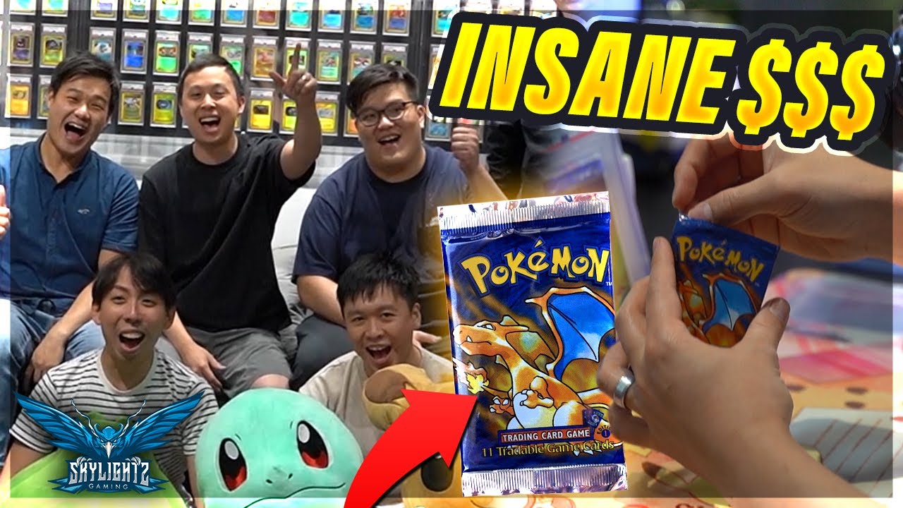 I Flew To Singapore To Open RARE Pokemon Packs! - Skylightz Gateway Opening!