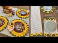 Creative Crochet Table Mats for Kitchen & Dining Style//Table Mat Designs That Look Stunning