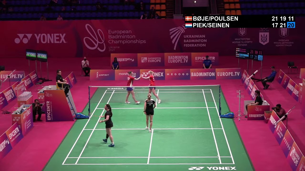 Match Point - Bøje / Poulsen vs Piek / Seinen - WD QF #EBC21/u200b