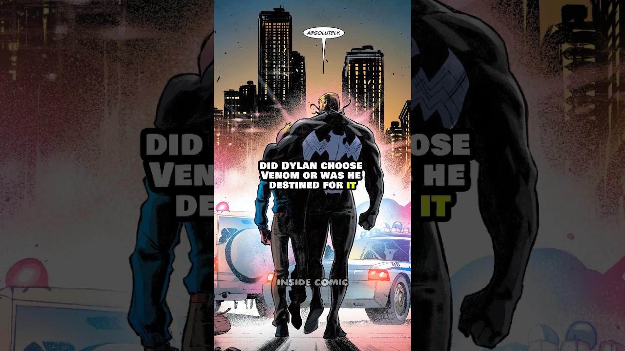 Venom Reborn?! 😱 Meet Dylan Brock, the Human-Symbiote Hybrid!